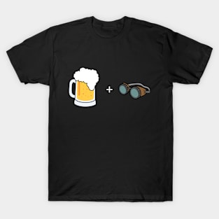 Beer Goggles Design T-Shirt